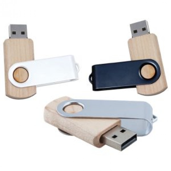 AF-001-METAL-SWIVEL-WOODEN-USB-FLASH-DRIVE-Online Shopping-FNNK-2