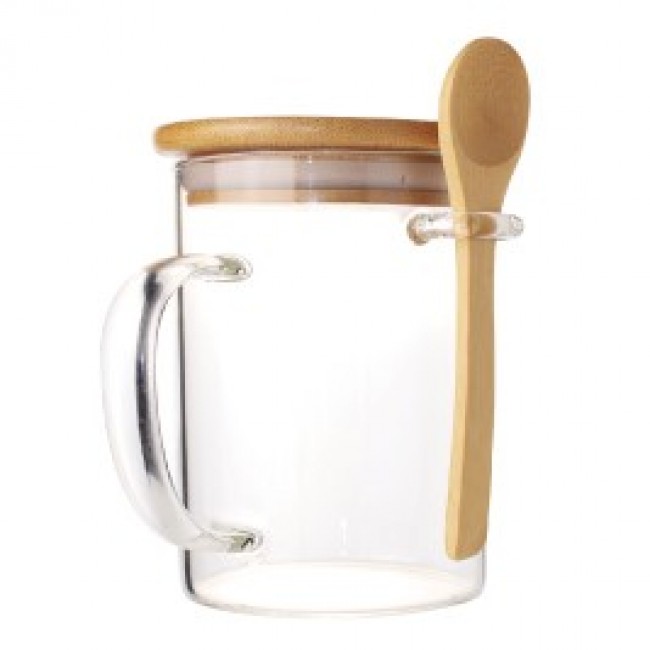 Clear-Glass-Mugs-with-Bamboo-Lid-and-Spoon-Online Shopping-sqmQ-1