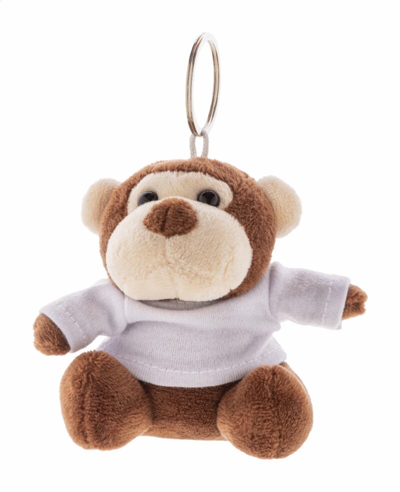 ApeFob plush monkey keyring