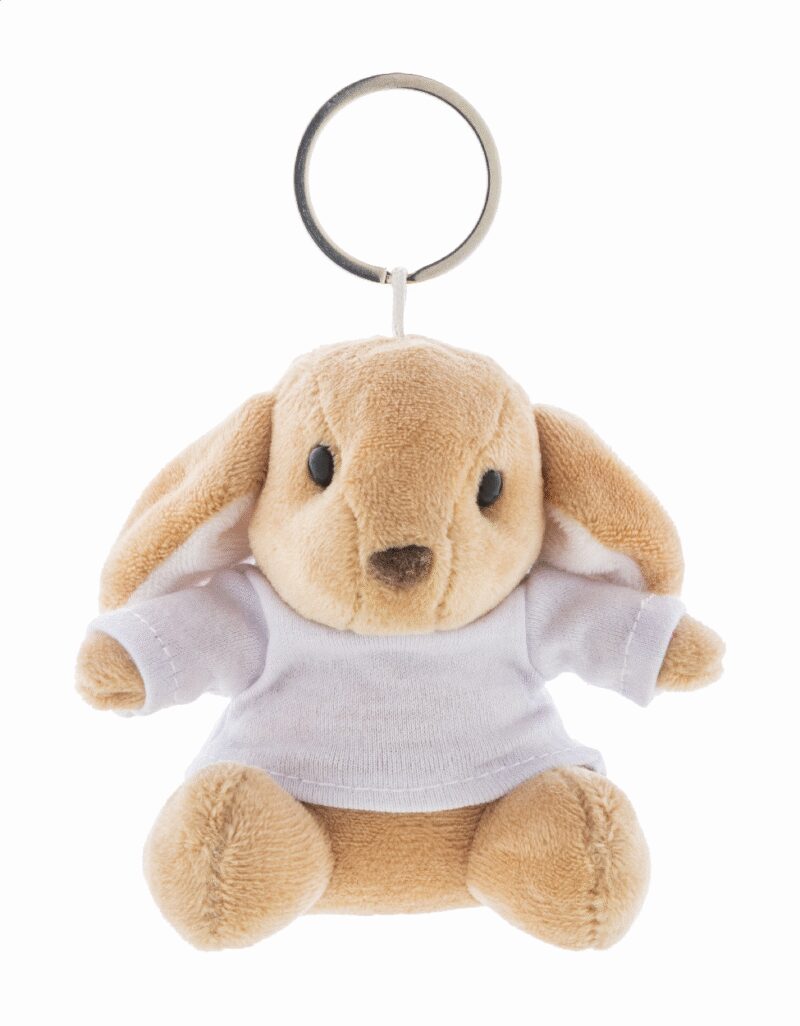 BunnyFob plush bunny keyring