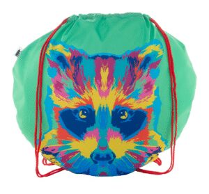 CreaDraw Circle custom drawstring bag