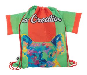 CreaDraw T RPET custom drawstring bag