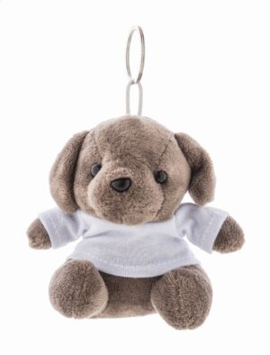 DogFob plush dog keyring