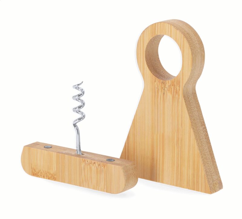 Drixa corkscrew bottle holder
