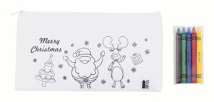 Julfar Draw colouring Christmas pen case