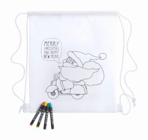 Kertran colouring drawstring bag