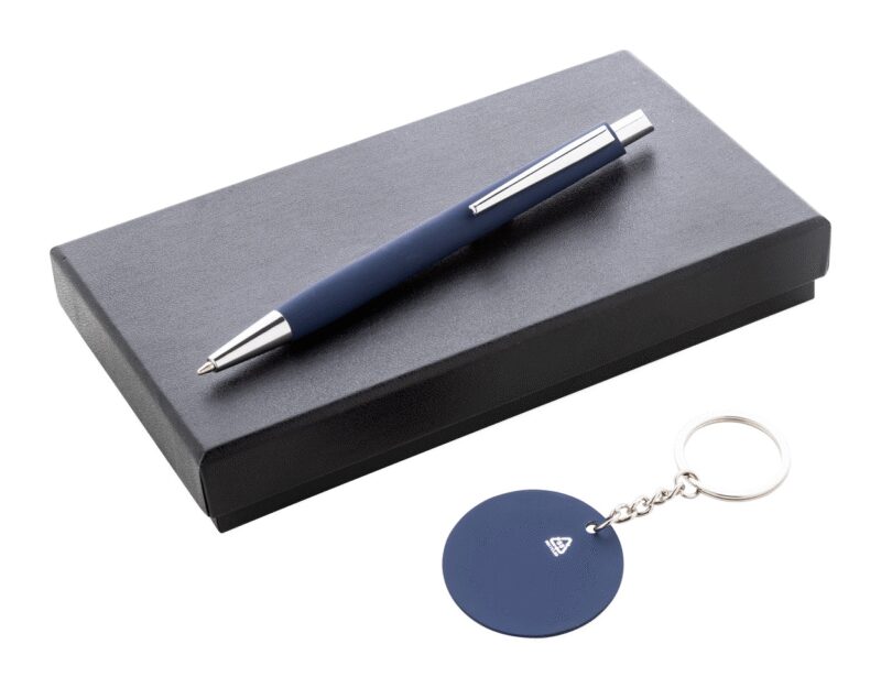 Miroset pen and keyring set