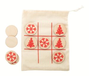 OXO Xmas tic-tac-toe, snowflake & Christmas tree
