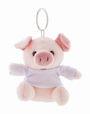 PigFob plush pig keyring