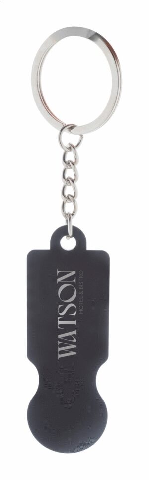 ShineCart trolley coin keyring
