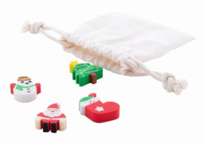 Sommaroy Christmas eraser set
