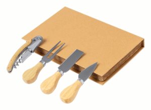Tantic wine and cheese knife set