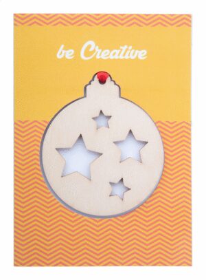 TreeCard Christmas card, ball