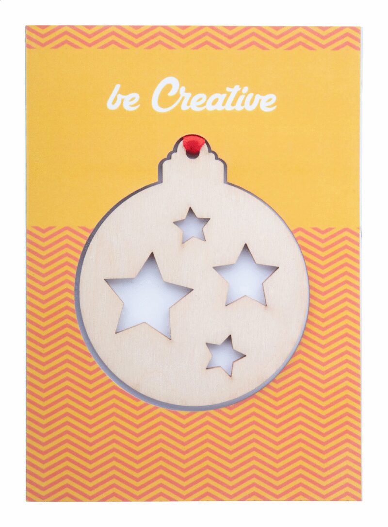 TreeCard Christmas card, ball