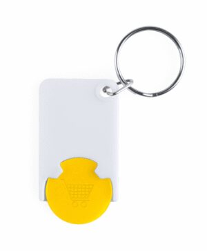 Trolex trolley coin keyring