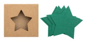 Vagnes RPET Christmas coaster set