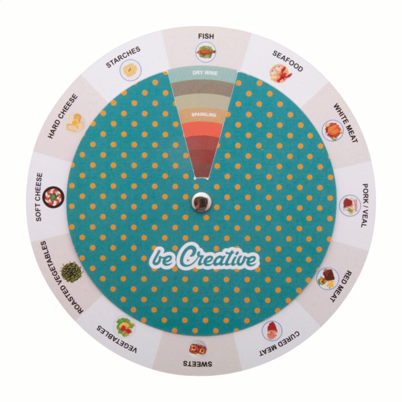Vinomate wine pairing disc