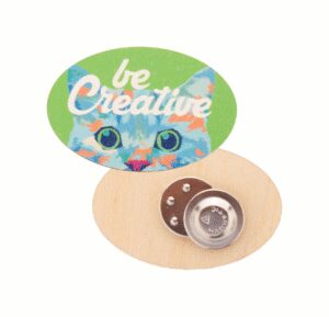 WooBadge custom magnetic badge